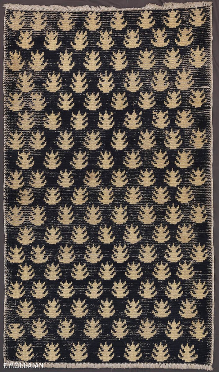قالی آنتیک فرش تبت کد:۸۰۸۶۷۹۴۸